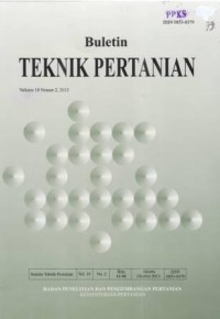 Buletin Teknik Pertanian Volume 18 Nomor 2 Tahun 2013