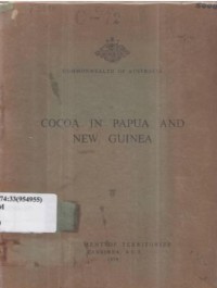 Cocoa in Papua and New Guinea