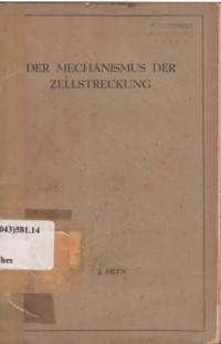 Der mechanismus der Zellstreckung