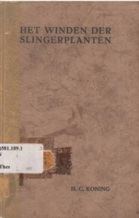 Het winden der slingerplanten