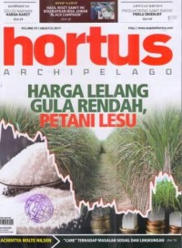 Hortus Archipelago Volume 59 / Agustus 2017