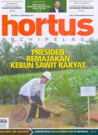 Hortus Archipelago Volume 62 / November 2017