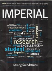 Imperial The Magazine of Imperial College London Winter 2015-16