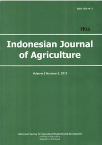 Indonesian Journal of Agriculture Volume 6 Number 2 Tahun 2013