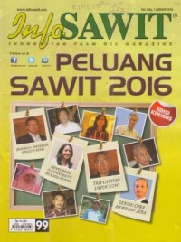 Info Sawit Vol. X No. 1 Januari 2016