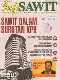 Info Sawit Vol. XII No. 1 Januari 2018