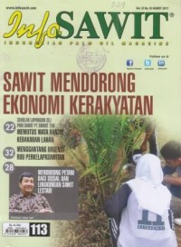 Info Sawit Vol. XI No. 03 Maret 2017