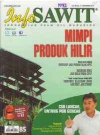 Info Sawit Vol. VIII No. 11 November 2014