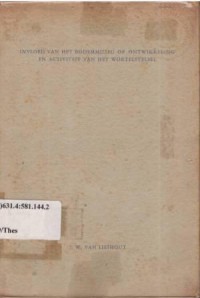 Invloed v.h. bodemmilieu op ontwikkeling en activiteit v.h. wortelstelsel (With a summary : Effect of soil conditions on development and activity of the rootsystem)