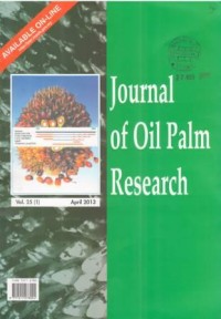 Journal of Oil Palm Research Vol. 25 (1) April 2013