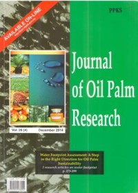 Journal of Oil Palm Research (JOPR) Vol. 26 (4) December 2014