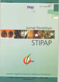 Jurnal Penelitian STIPAP Vol. 6 No. 1 Juni 2015