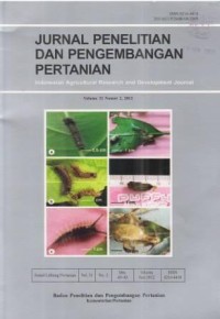 Jurnal Penelitian dan Pengembangan Pertanian Volume 32 Nomor 2, Juni 2013