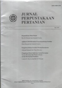 Jurnal Perpustakaan Pertanian Volume VI Nomor 2 Juli 1997