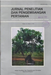 Jurnal Penelitian dan Pengembangan Pertanian Volume 23 Nomor 2 Tahun 2004