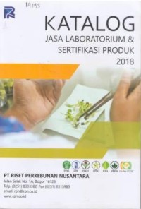 katalog jasa laboratorium & sertifikasi produk 2018