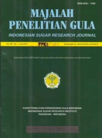 Majalah Penelitian Gula Vol. 48 No. 1 Juni 2012