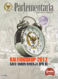 Majalah Parlementaria Edisi 156 TH.XLVII 2017