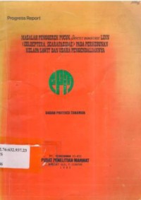 Masalah penggerek pucuk Oryctes rhinoceros Linn (Coleoptera, Scarafaeidae) pada perkebunan kelapa sawit dan usaha pengendaliannya. Progress Report Bagian Proteksi Tanaman PPM