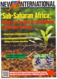 New AG International The World's Leading Publication on High Tech Agriculture June/July 2018