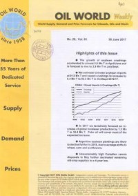 Oil World Weekly Vol. 60 No. 26 / 30 June 2017