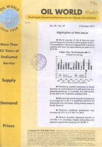 Oil World Weekly Vol. 60 No. 39 / 06 October 2017