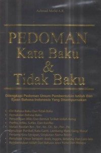 Pedoman Kata Baku & Tidak Baku