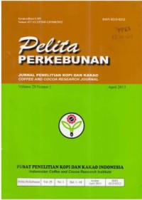 Pelita Perkebunan Volume 28 Nomor 3 Desember 2012