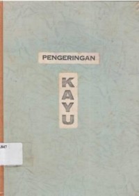 Pengeringan kayu