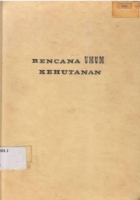 Rencana Umum Kehutanan