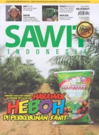 Sawit Indonesia Vol. VI Edisi 61 / 15 November - 15 Desember 2016