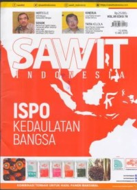 Sawit Indonesia Vol. VII Edisi 78 / 15 April - 15 Mei 2018