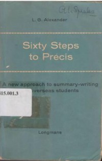 Sixty Steps to Precis