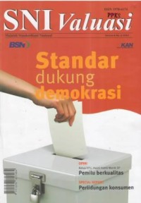 SNI Valuasi Volume 8 / No. 2 / 2014