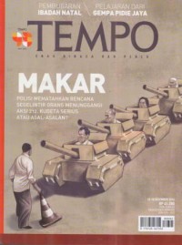 Tempo 12 - 18 Desember 2016