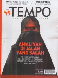 Tempo 19 - 25 Desember 2016