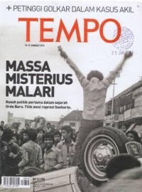 Tempo Edisi 4246 / 13-19 Januari 2014