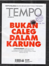 Tempo Edisi 4304 / 10 - 16 Maret 2014