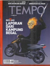 Tempo Edisi 4402 / 9 - 15 Maret 2015