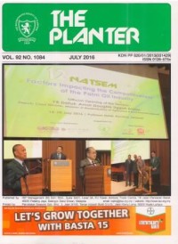 The Planter Vol. 92 No. 1084 July 2016