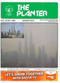 The Planter Vol. 92 No. 1085 August 2016