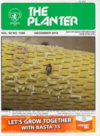 The Planter Vol. 92 No. 1089 December 2016