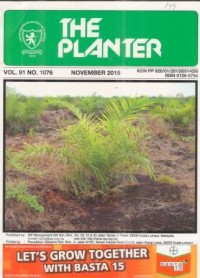 The Planter Vol. 91  No. 1076 November 2015