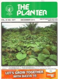 The Planter Vol. 91  No. 1077 Desember 2015