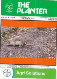 The Planter Vol. 92  No. 1079 February 2016