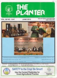 The Planter Vol. 89 No. 1047 June 2013