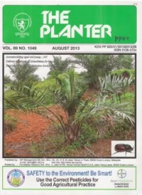 The Planter Vol. 89  No. 1049 Agustus 2013