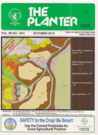 The Planter Vol. 89  No. 1051 Oktober 2013