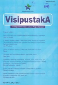 Visi Pustaka vol.17 No.1 April 2015