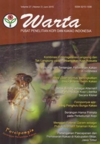 Warta Penelitian Kopi dan Kakao Indonesia Volume 27 No. 2 Juni 2015